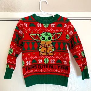 Star Wars Baby Yuda Christmas Sweater